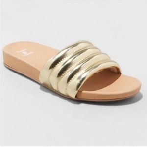 Women’s Kendra single band slide sandals - Shade & Shore
